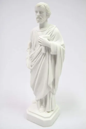 Vista 9 de Vittoria Collection Figura de escultura de estatua de San José de 12 pulgadas, fabricada en Italia, para interiores y exteriores