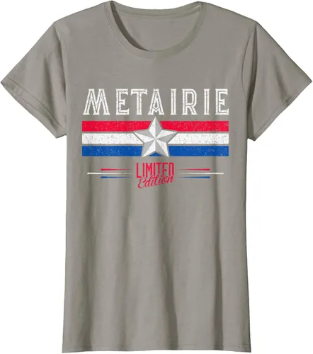 Vista 23 de Metairie - Camiseta retro vintage para mujer y niño
