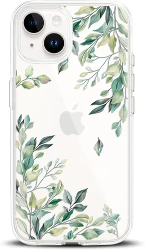 Vista 11 de Compatible con iPhone 14, funda protectora de encaje negro transparente con flores florales a prueba de golpes, parte trasera dura, delgada, bonita