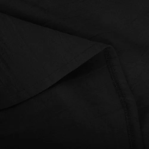 Vista 5 de Camisas sin mangas con botones para hombre, algodón y lino, para verano, playa, básica, casual, color liso, con bolsillos