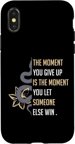 Vista 5 de Funda para iPhone 16 Mamba Motivacional Mentalidad Don't Give Up