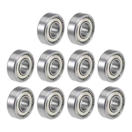 Vista 12 de uxcell R1212ZZ Rodamiento de bolitas profundo del surco 1/2-inchx3/4-inchx5/32-inch blindado Z2 rodamientos de palanca 10pcs