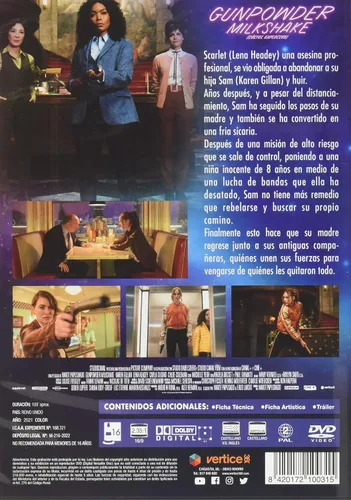 Vista 2 de Gunpowder Milkshake (Cóctel explosivo) - DVD
