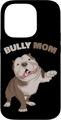 Vista 17 de American Bully Mom Dog Mama Funny Women Case for iPhone 17