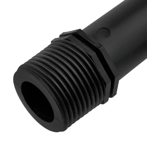 Vista 2 de Inyector de fertilizante Venturi negro 1 pulgada Inyector de fertilizante de riego Inyector Herramienta de riego agrícola
