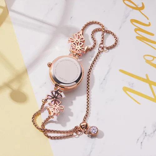 Vista 5 de Time100 Women's Watches Bracelet Dial Ladies Fashion Dress Quartz Wrist Watch Oval Square Round Mini Women Watch Waterproof