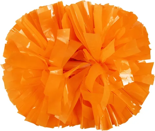 Vista 8 de Lovecheer 2 pompones de plástico para animadoras con mango de bastón para niños y adultos, para animar a fiestas de espíritu de equipo deportivo