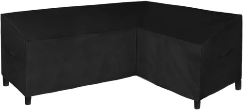 Vista 19 de Easy-Going Funda para Sofá Seccional en Forma de V para Patio, Funda Seccional Impermeable para Exteriores, Funda Resistente para Muebles de Jardín