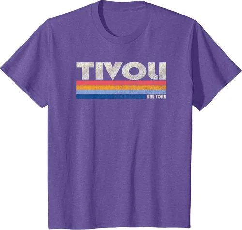 Vista 53 de Camiseta vintage de los años 80 estilo Tivoli NY