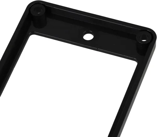 Vista 6 de lovermusic Lovermusic - Marco de anillos de montaje para pastilla humbucker plana de ABS para guitarra eléctrica, cuello y puente, color negro