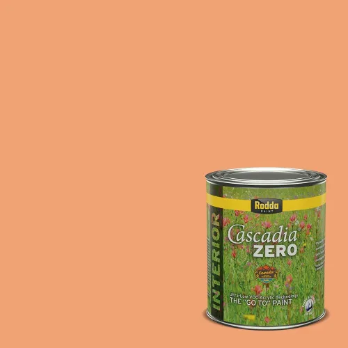 Vista 107 de Rodda Paint CASCADIA ZERO - Pintura e imprimación semibrillante para interiores en uno, cuarto de galón, madera de haya beechwood