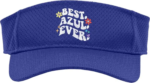 Vista 9 de Retro Groovy Best Azul Ever First Name Mother's Day Girl Sport Sun Visor