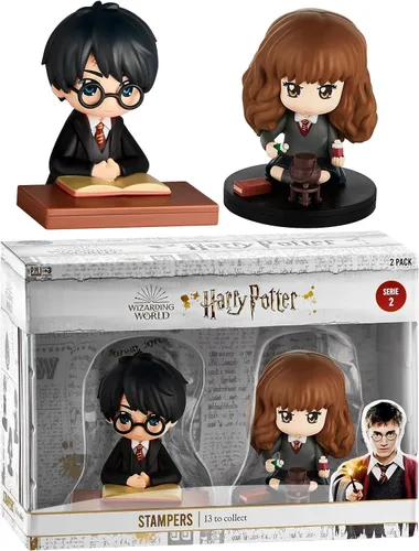 Vista 7 de P.M.I. Harry Potter - Figuras de 3.1 in con estampadores, colección premium, paquete de 2 cajas con ventana (S2)