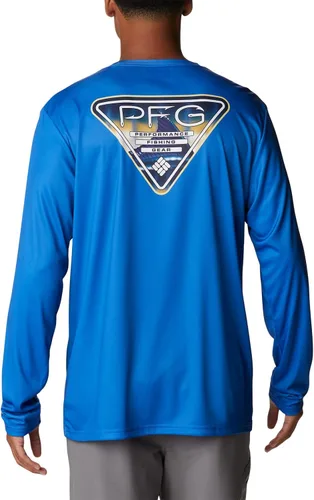 Vista 2 de Columbia Men's Terminal Tackle PFG Fish Triangle Ls