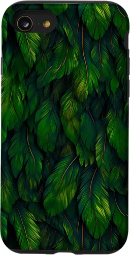 Vista 18 de Funda para iPhone 16 Dark Academia Verdant Veils