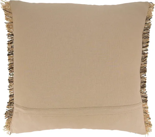 Vista 3 de SARO LIFESTYLE Funda de almohada Kantha Stitch Natural
