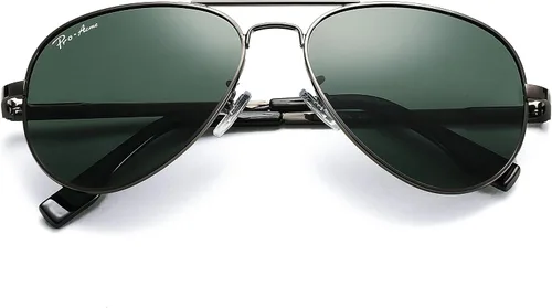Vista 18 de Pro Acme Gafas de sol clásicas polarizadas estilo aviador, 100% protección UV, 52 mm 58 mm 63 mm