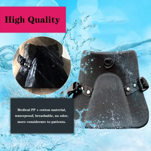Vista 3 de Protector de estoma de ducha, protector de estoma cervical para laringectomía y traqueostomía, protector de tráquea cerval, no apto para natación