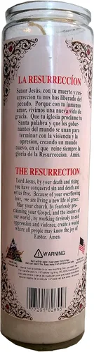 Vista 2 de Vela Devocional Resurrección (La Resurrección)