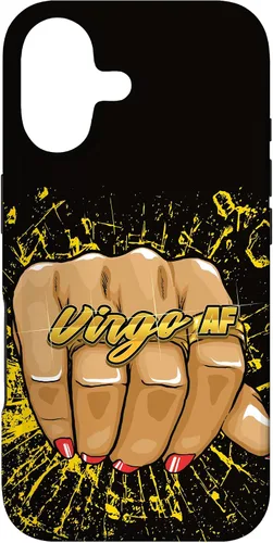 Vista 32 de iPhone 13 Pro Max Virgo AF - Anillo de astrología de cumpleaños para mujer, signo del zodiaco, funda Virgo