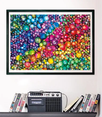 Vista 6 de Clementoni - 39780 - Colorboom Puzzle Marbles - 1000 Piezas - Rompecabezas para adultos, Entretenimiento para Adultos - Hecho en Italia
