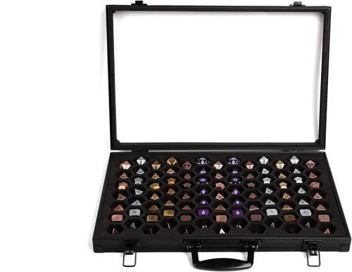 Vista 8 de Dice Palace - Estuche de almacenamiento y exhibición de dados 2 en 1 para guardar juegos y colecciones de dados DND Pathfinder Call of Cthulu - Caja
