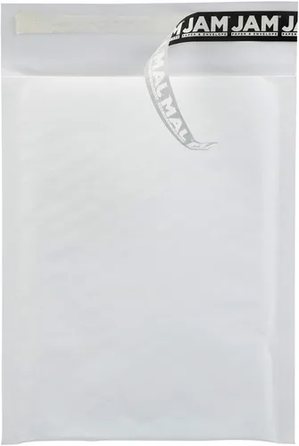 Vista 2 de JAM PAPER Bubble Lite Sobres acolchados – Tamaño #0-6 x 8 1/2 – Kraft blanco – 25