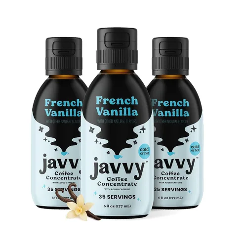 Vista 22 de Javy Coffee Concentrado - Café frío preparado, perfecto para café helado instantáneo, café frío y café caliente, paquete de 2 - Original descafeinado