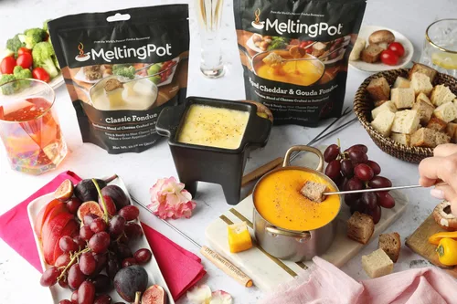 Vista 6 de The Melting Pot Condimento para ajo y vino – Mezcla de condimentos de ajo sabrosa de los restaurantes The Melting Pot para carne, mariscos