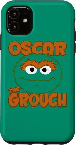 Vista 5 de Funda sándwich para iPhone 14 Sesame Street Oscar the Grouch