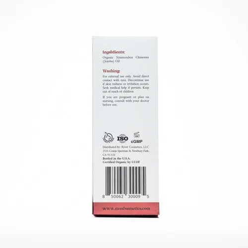 Vista 3 de Aceite de jojoba orgánico, aceite de jojoba prensado en frío para la cara, cuidado de la piel y el cuidado del cabello, certificado orgánico USDA