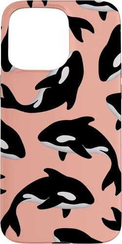 Vista 31 de Orca Whale Ocean Pattern - Carcasa para iPhone 17