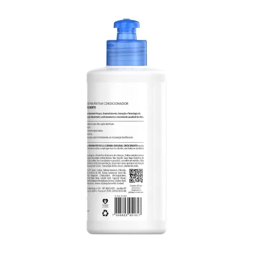 Vista 5 de Linha Tratamento (SOS Bomba de Vitaminas) Salon Line – Crema para Pentear Explosao De Forca 10.1 fl oz – Colección Tratamiento de Línea Salón