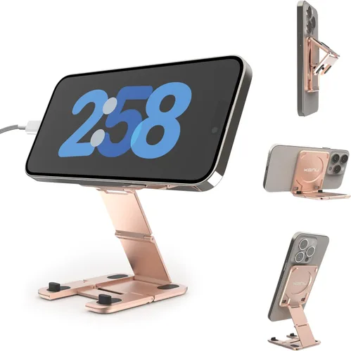 Vista 7 de Kenu Stance+ 10 en 1 MagSafe Super Gadget, soporte magnético para trípode, ventilación para coche+tablero+soporte para CD, soporte para dedos