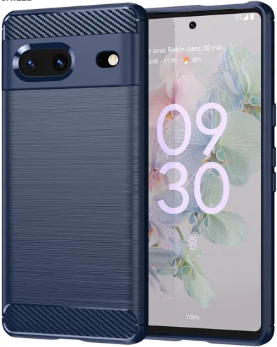 Vista 15 de Carcasa para Google Pixel 7 (poliuretano termoplástico), color negro Funda protectora de goma TPU flexible para Google Pixel 7 2022 de 6.3