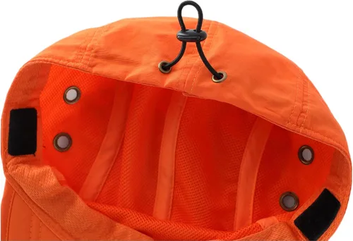 Vista 7 de Connectyle Gorra de protección solar UV para hombre, gorra de senderismo con solapa para el cuello, sombrero de pesca