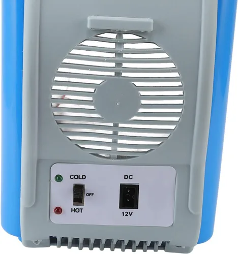 Vista 7 de Pssopp Enfriador eléctrico de 12 V CC, enfriador portátil de coche sin hielo, mini refrigerador portátil para viajes, camping, barco, vehículos