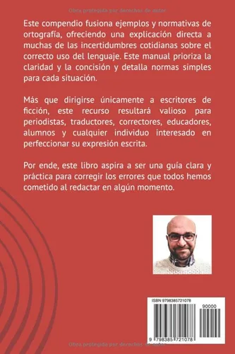 Vista 2 de Ortografía y gramática para escritores y curiosos Aprende o recuerda las reglas básicas del español. Manual de ortografía y gramática
