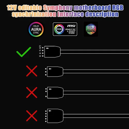Vista 4 de YACSEJAO 12V 4Pin RGB LED Splitter 4 Pines LED Splitter Cable LED Conector de tira 1 a 10 Y Splitter para RGB 5050 3528 tiras de luz LED con cable