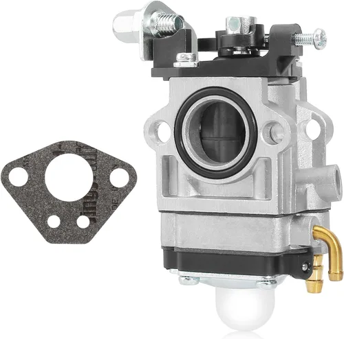 Vista 9 de Carburador para motor de 2 tiempos de 33cc 40cc 43cc 47cc 49cc 50cc con entrada de 15mm para Dirt Pocket Rocket, ATV, Scooter, Mini Chopper, Quad