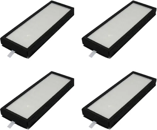 Vista 5 de Nispira AH60010 Filtro HEPA de repuesto para purificador de aire Hoover WH10100 WH10200 Oreck AK60010QPC WK17001QPC WK17004QPC WK17003QPC Blanco