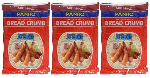 Vista 3 de Welpac Japanese Style Panko Pan rallado, 6 onzas (paquete de 6)