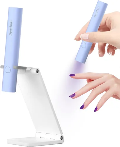Vista 12 de Luz UV para uñas de gel, mini lámpara de uñas LED UV de mano