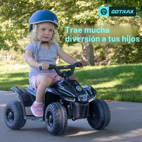 Vista 9 de Gotrax Juguetes de paseo RT1 para niños pequeños de 1.5 a 4, batería segura de plomo de 12 V de hasta 80 minutos, 2 engranajes hacia adelante/atrás