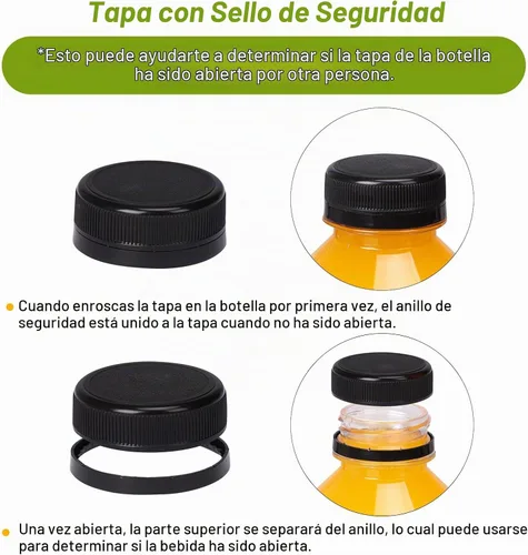 Vista 4 de Moretoes - 144 unidades de botellas de chupito de plástico de 4 onzas con tapas, botellas reutilizables para shots de jengibre, recipientes de jugo