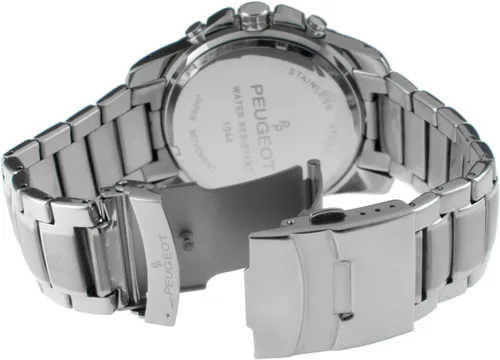 Vista 2 de Peugeot Men 's Metal Pulsera Reloj Deportivo