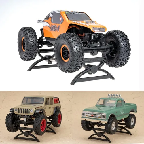 Vista 2 de Soporte de coche a control remoto para AX24, SCX24 Crawler, 1/24 RC soporte de exhibición de coche para FCX24, FCX24M, CR18P, Axial SCX24 C10