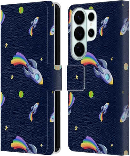 Vista 150 de Head Case Designs Officially Licensed Carla Morrow Colorful Space Dice Patterns Leather Wallet Case Compatible with Samsung Galaxy A07 4G