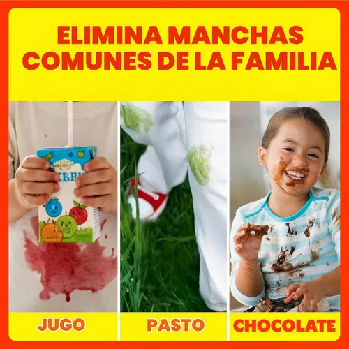 Vista 5 de Shout Active Enzyme - Spray removedor de manchas para lavandería, fórmula de triple acción se aferra, penetra y levanta más de 100 tipos de manchas