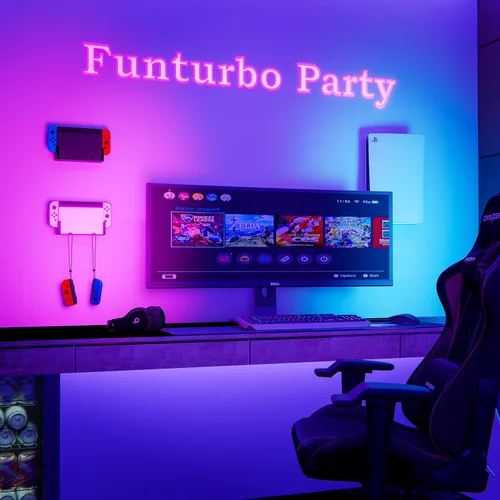 Vista 6 de Funturbo Soporte de pared para Nintendo Switch, kit de montaje en pared, soporte de montaje para interruptor compatible con Nintendo Switch OLED